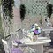 14 Stems Artificial Rose Flowers Spring Cemetery Flowers for Grave Silk Rose with Butterfly Penoy Bouquet Purple White Fake Floral Arrangement Memorial Flowers for Grave Vase Outdoor Table Decor 2Pcs